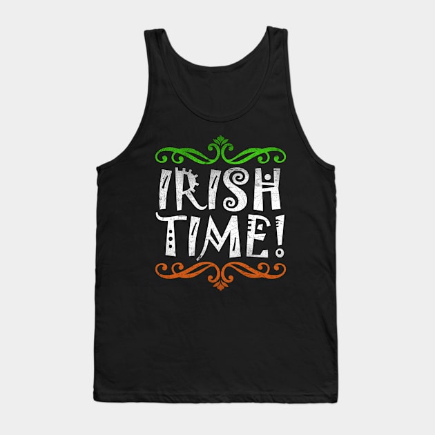 Irish Time Tank Top by Meetts